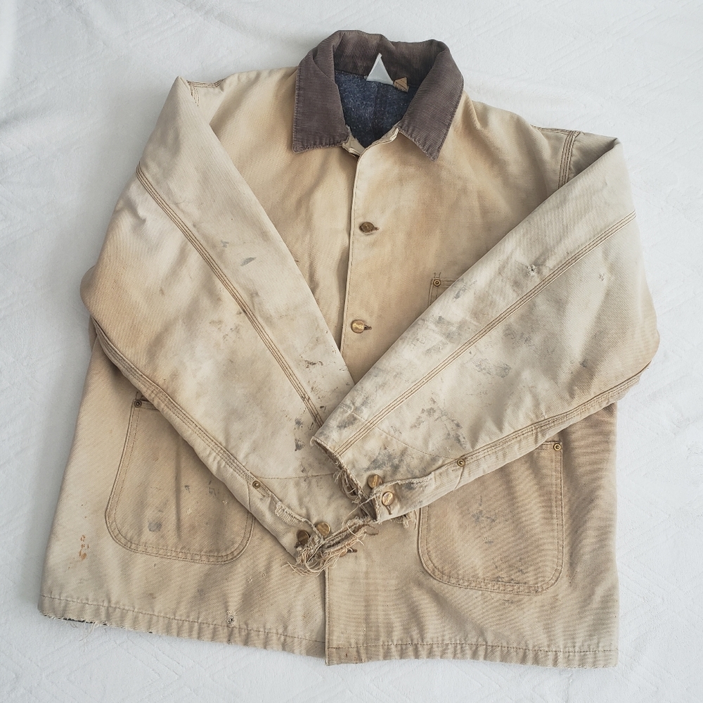 Brown Carhartt Vintage Utility Jacket